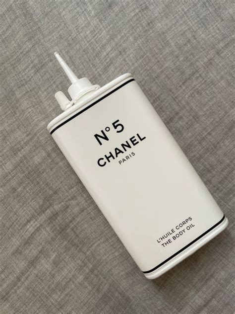 chanel no 5 factory body oil